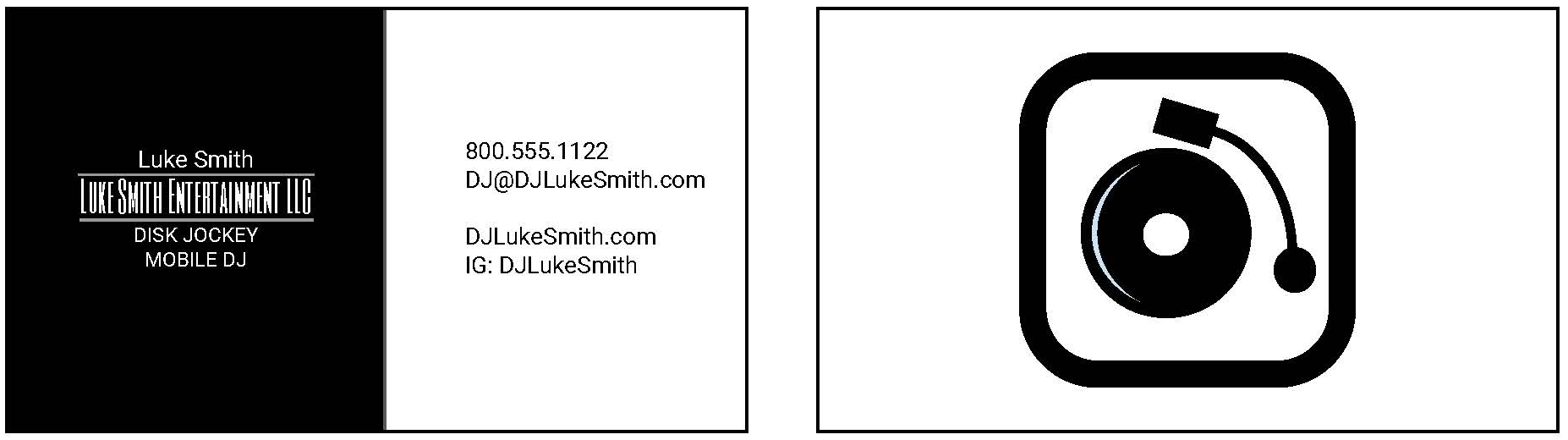 Create Custom DJ Business Cards in 5 minutes The DJ Relay